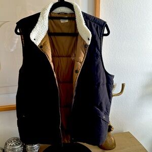 Faherty winter vest - size medium